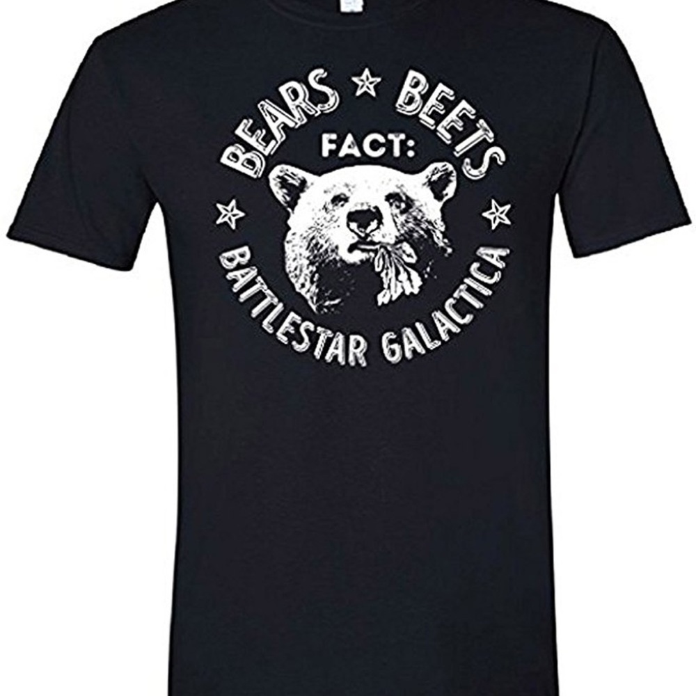 The Office T-Shirt Bears Beets Battlestar Galactic
